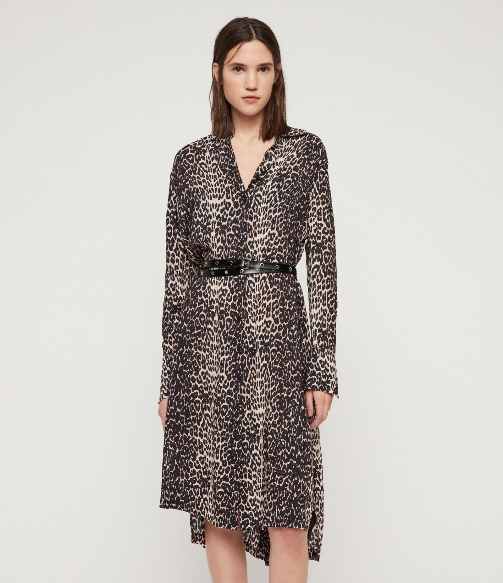 anya feline shirt dress Anya Feline Shirtdress by AllSaints