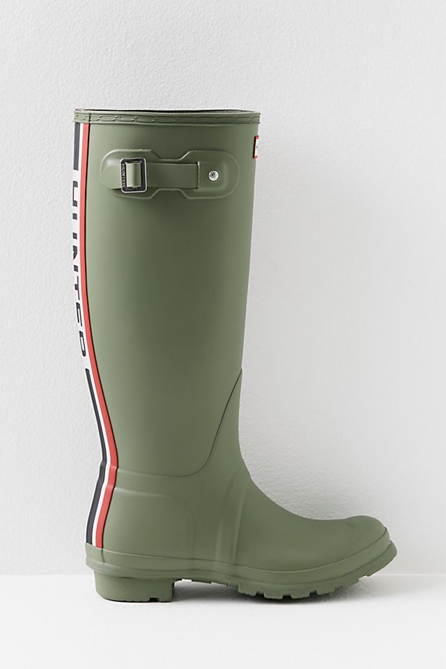 hunter green boots
