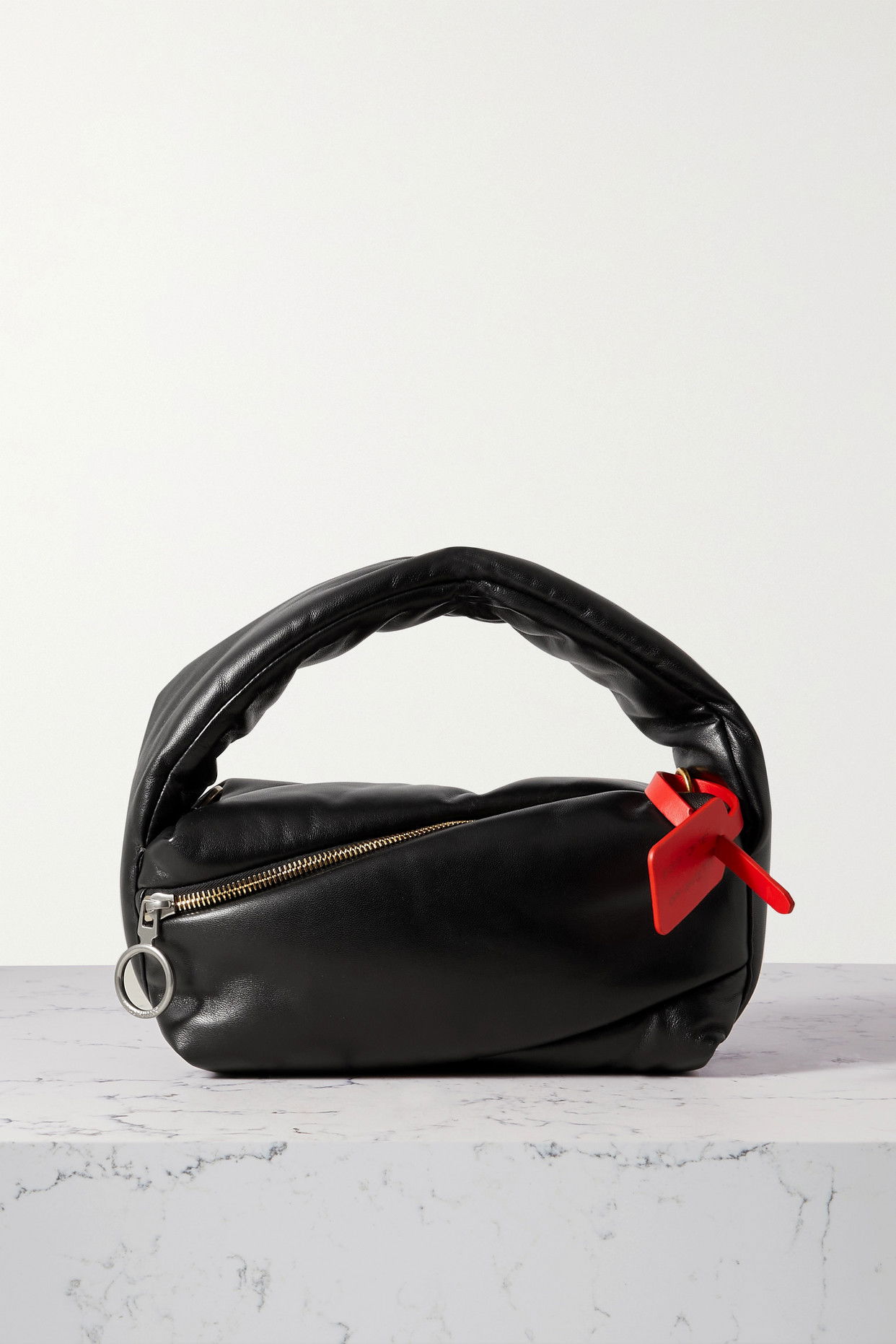 Off-White Pump Pouch 24 Leather Shoulder Bag | endource