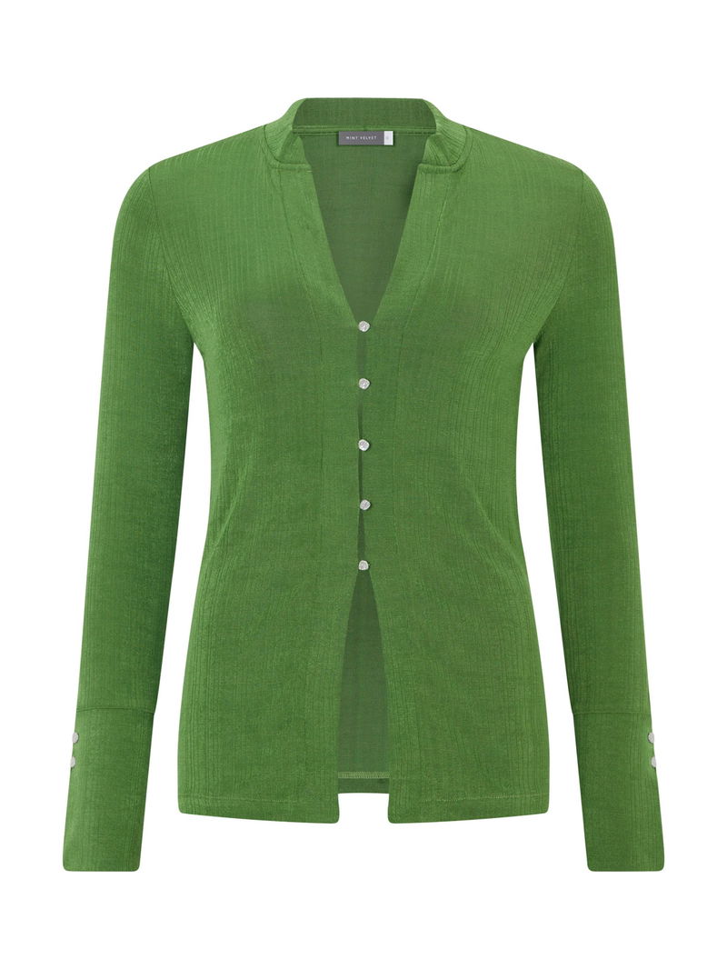 mint velvet green shirt