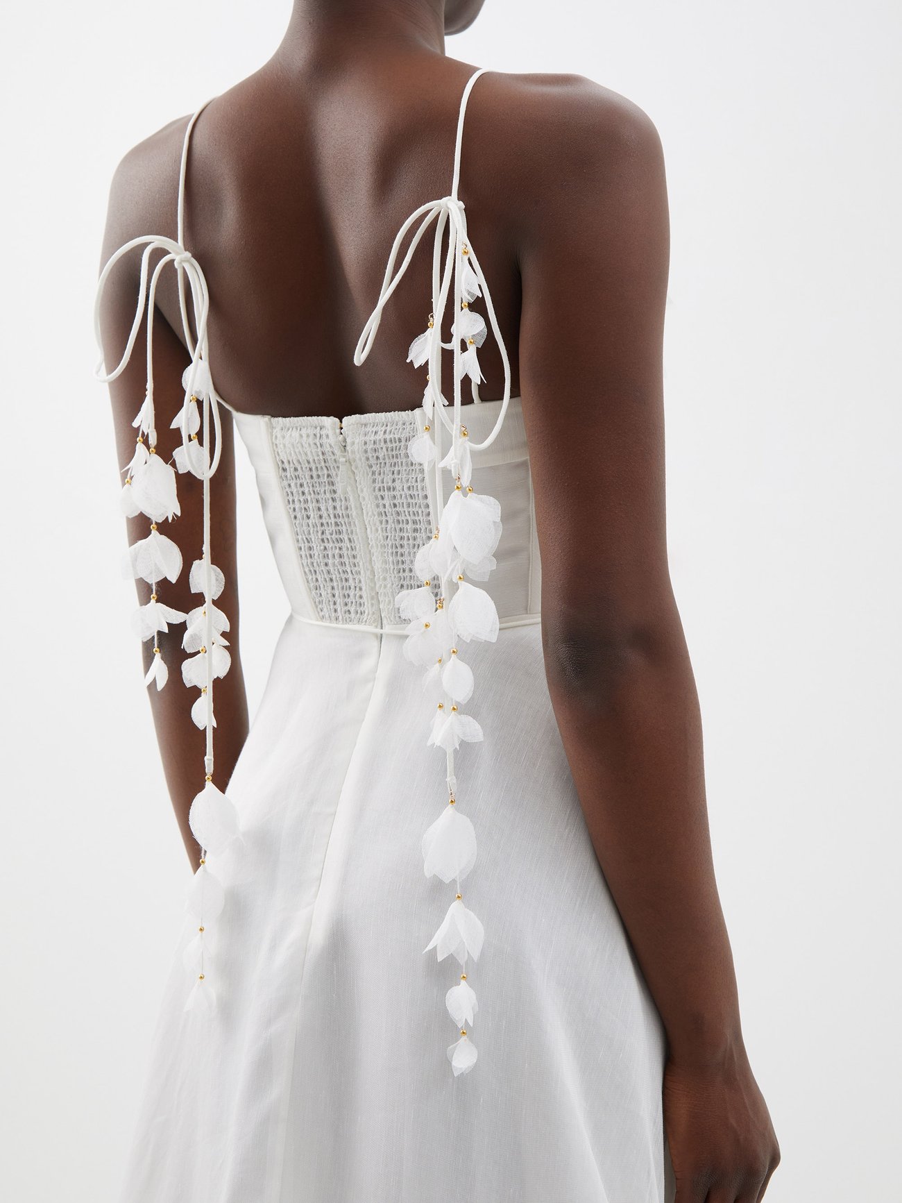 white christmas dresses Wonderland Midi Corset Dress main image 1