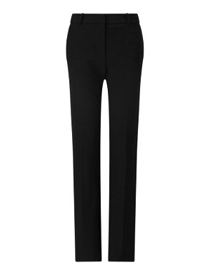 Gabardine Stretch Tafira Trousers in Black