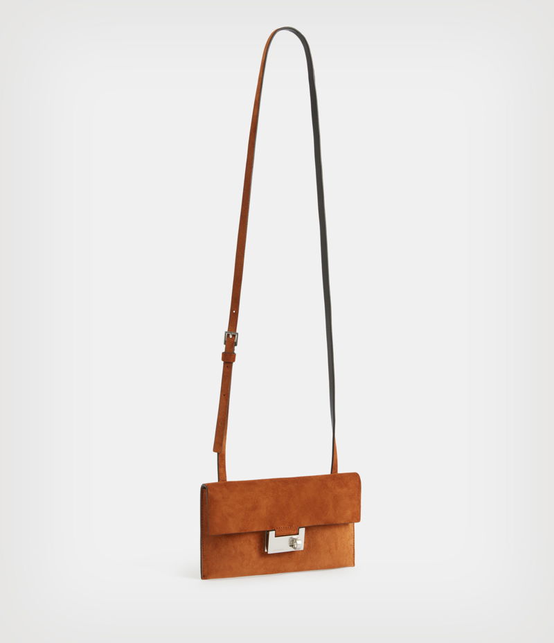 AllSaints 'francois' Shoulder Bag in Green