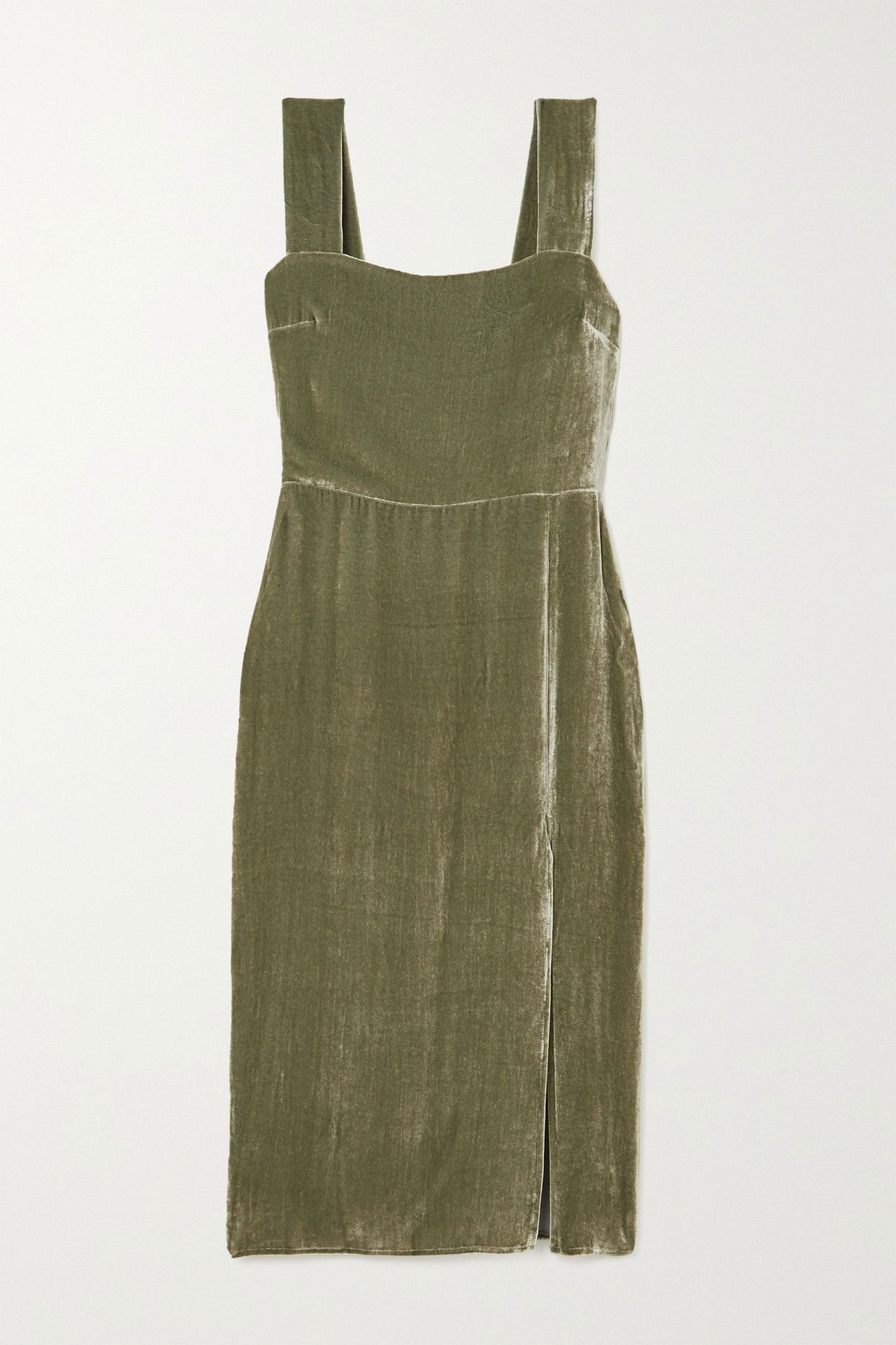 REFORMATION Velvet Midi Dress | endource REFORMATION Velvet Midi Dress | endource