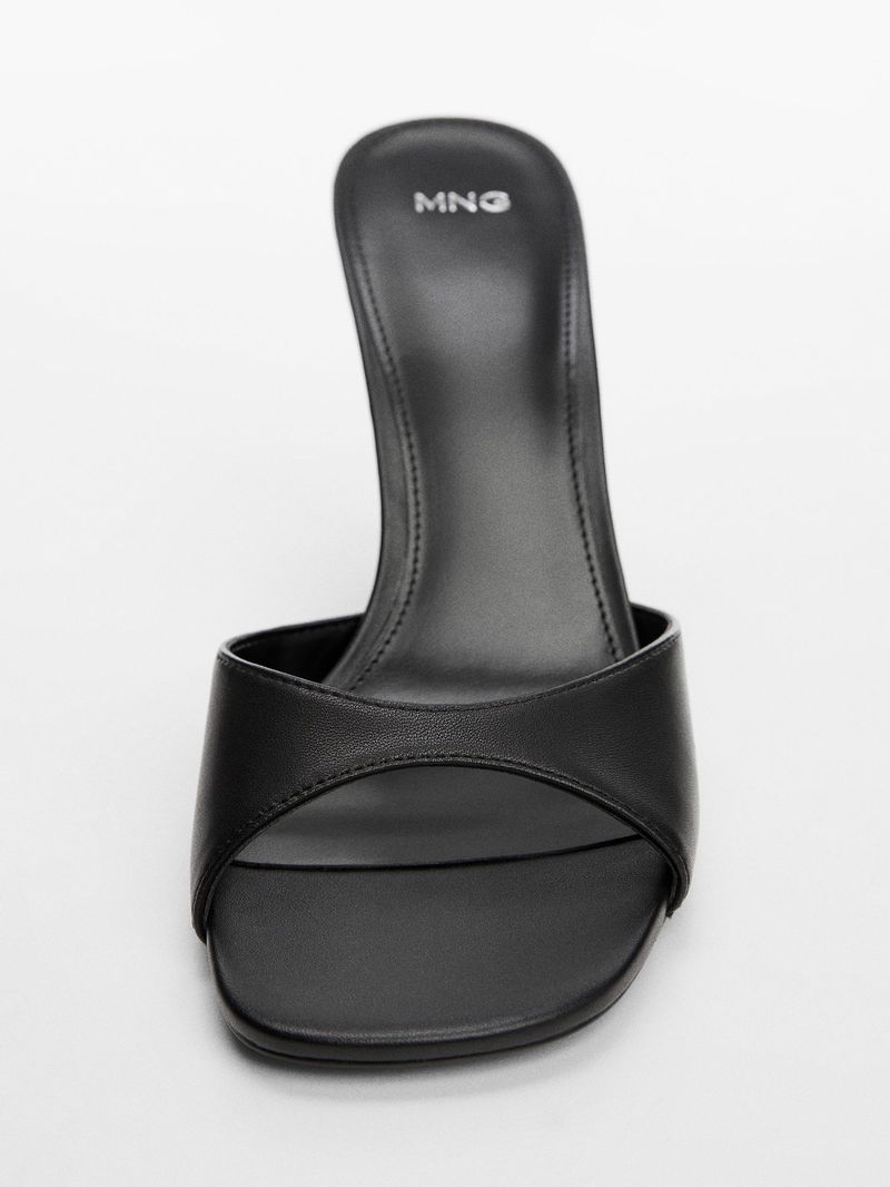 MANGO Cap Sling Back Heeled Sandals endource