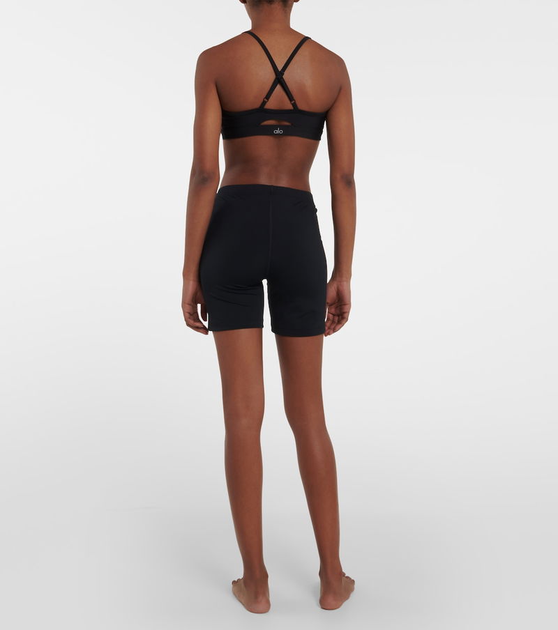 ALO YOGA Airlift Intrigue Sports Bra in Black