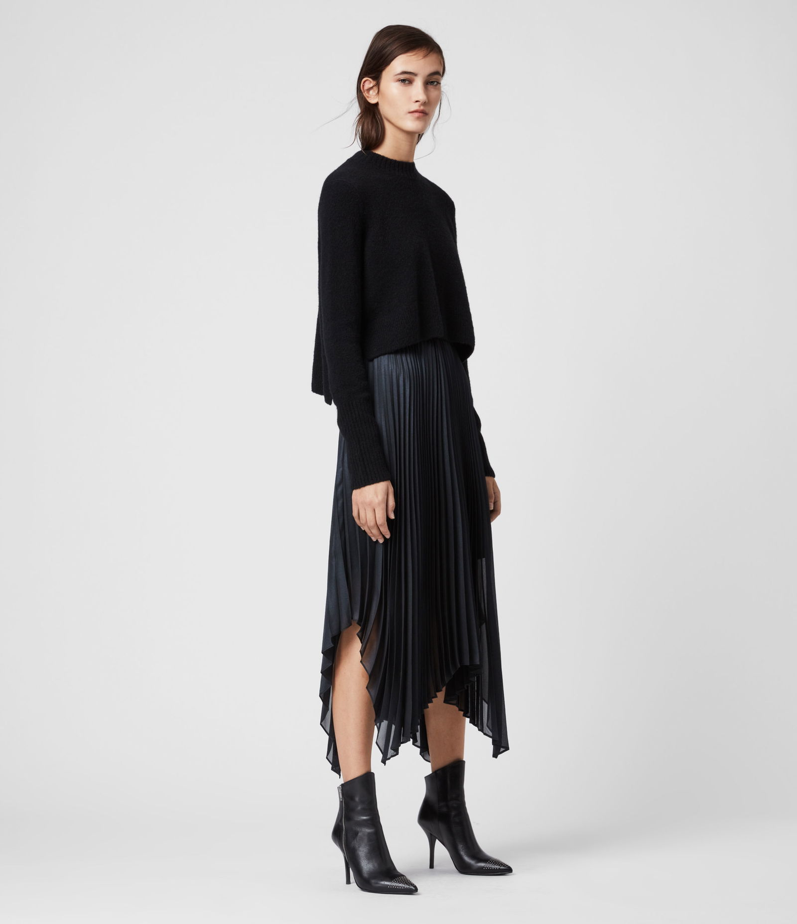 lerin knit 2-in-1 dress 55% off ALLSAINTS ballbella custom make dress