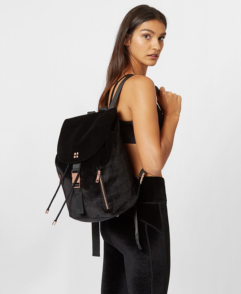 SWEATY BETTY Velvet Backpack | endource display picture 2