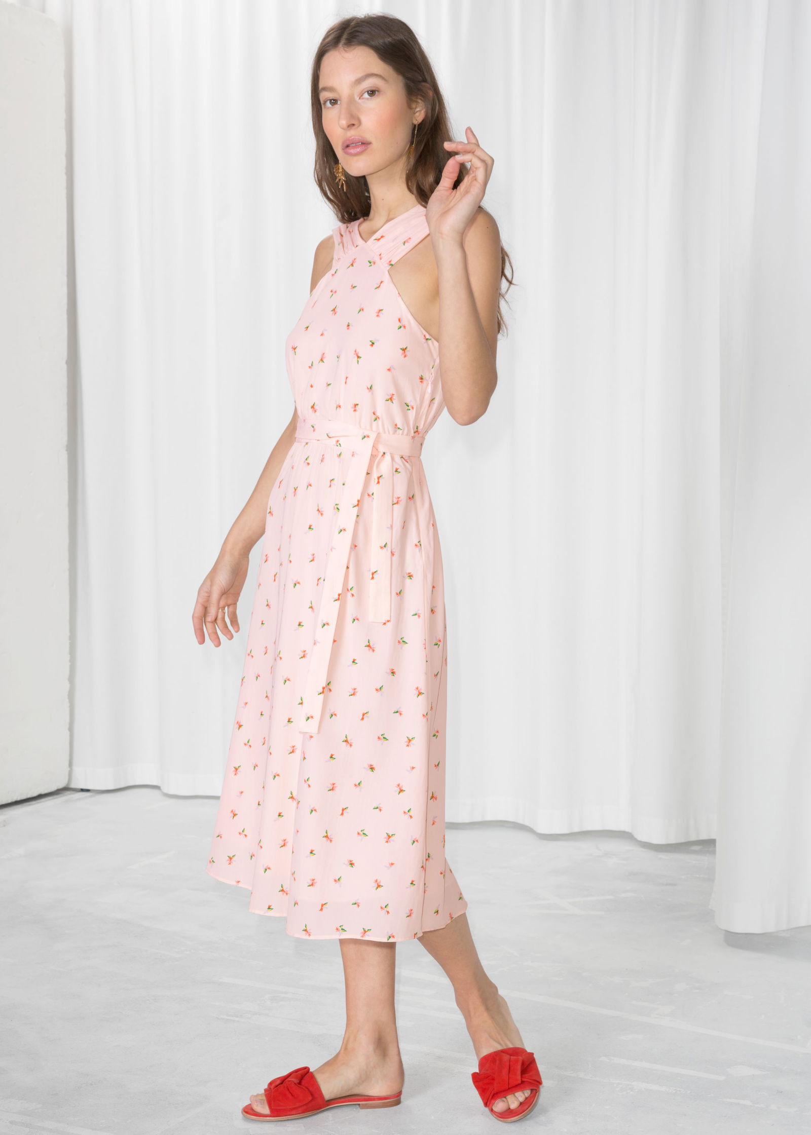 & OTHER STORIES Cross Front Dress | endource