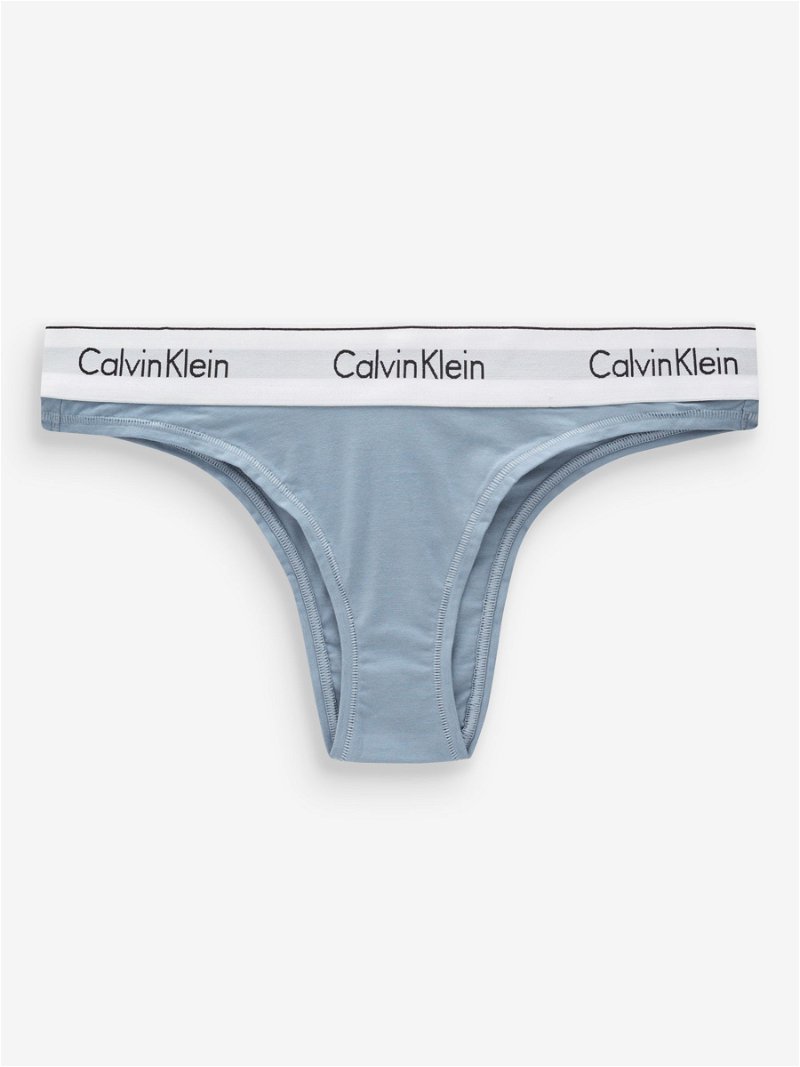 Calvin Klein Women's CK One Micro Brazilian Panty, Black Ambient Lavender XL