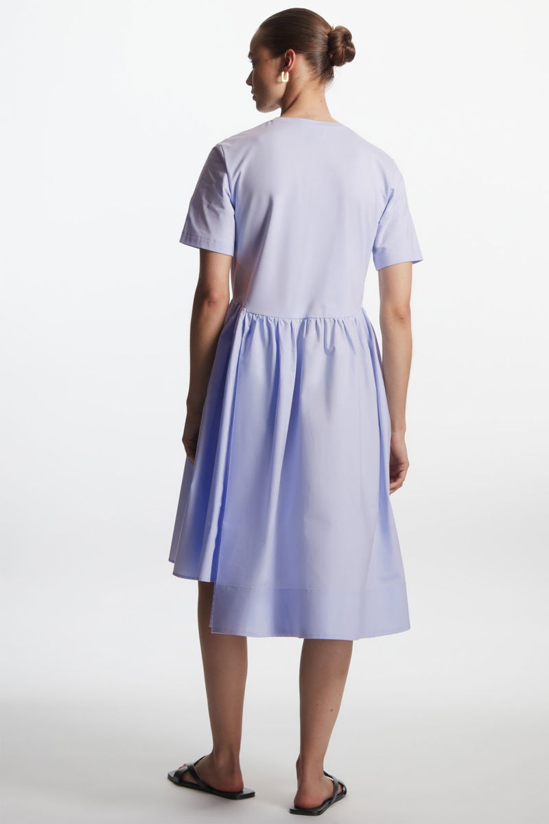 COS A-Line Contrast Skirt Dress | endource