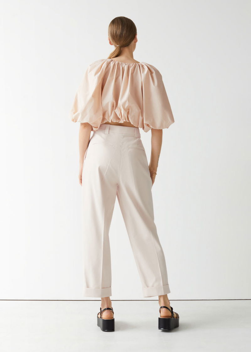 & OTHER STORIES Voluminous Top in Beige | Endource