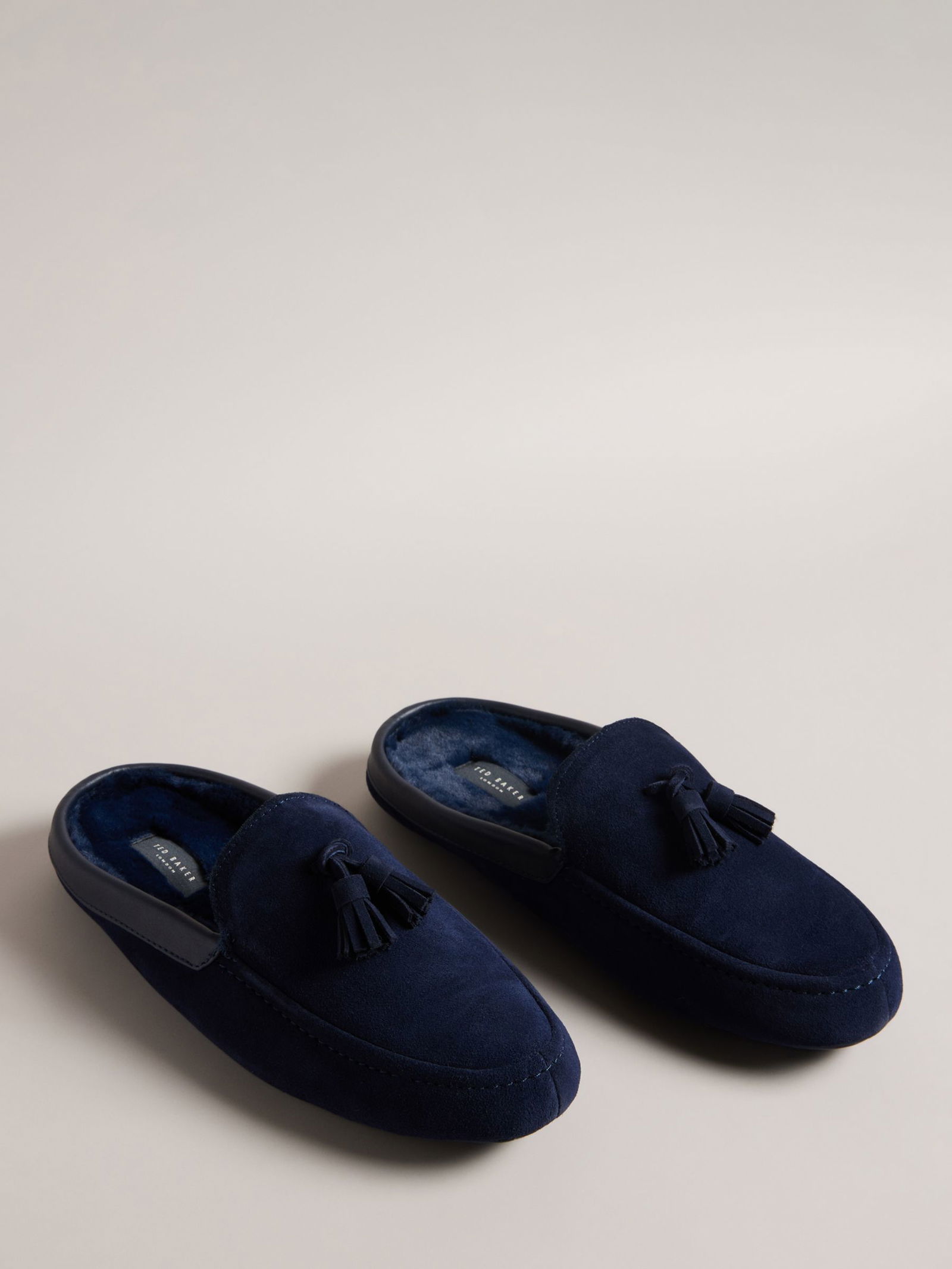 TED BAKER Iordan Tassel Mule Slippers | endource