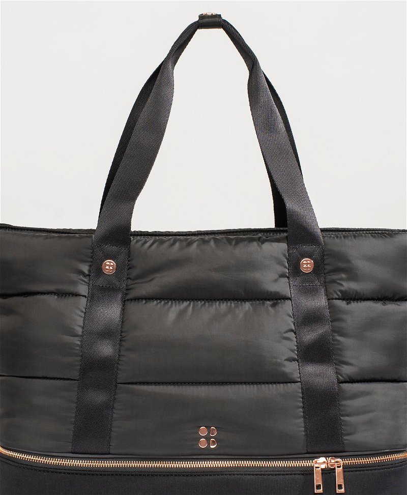 Sweaty Betty Icon Workout Bag, Black, ONE Size 