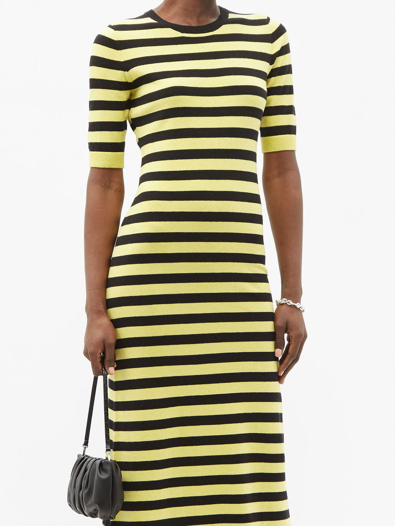 slim fit dress slacks Bella Freud Red Libertine Dress
