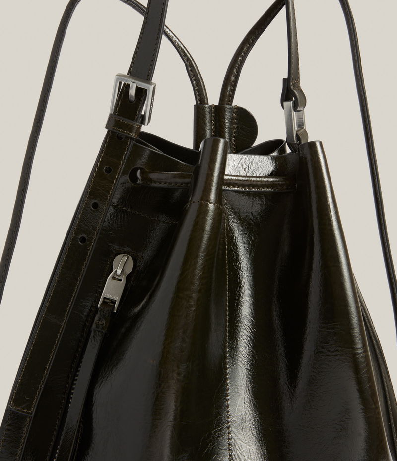 15 in leather black backpack 15 Inches Laptop Backpack For Women, Black / 15 Inches Laptop