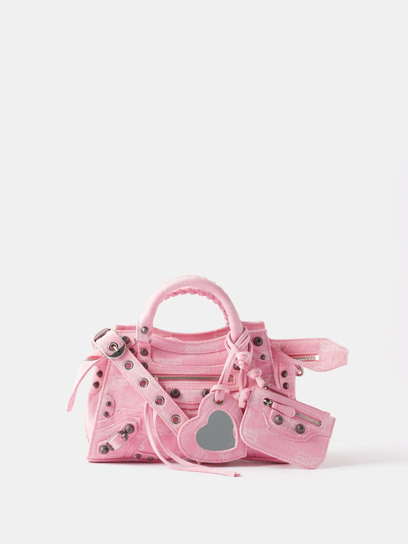 BALENCIAGA Neo Cagole XS BB Denim Bag | endource