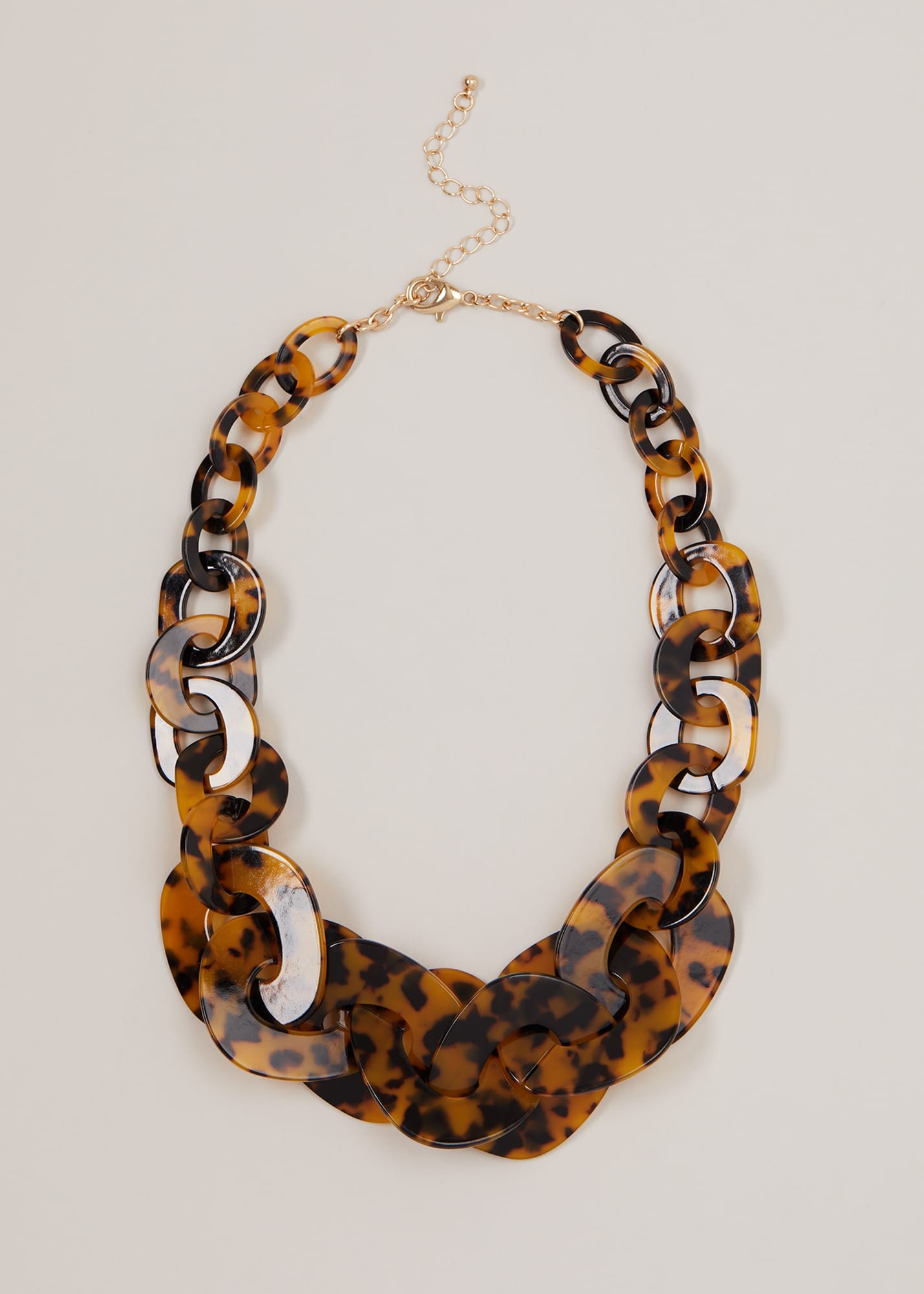PHASE EIGHT Tortoiseshell Link Necklace endource