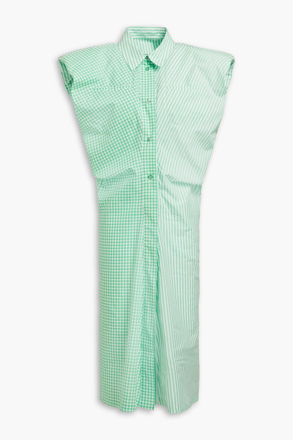 REMAIN BIRGER CHRISTENSEN Marika Printed Cotton-Poplin Shirt Dress |  endource