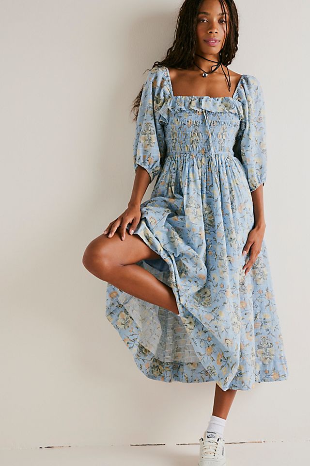 Floral Print Oasis Ditsy Midi Dress Oasis Navy Floral Dress (FREE
