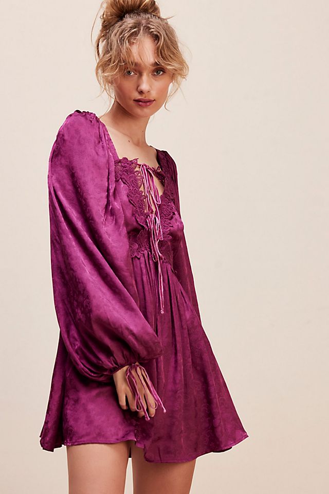 FOR LOVE AND LEMONS Henley Mini Dress | endource FOR LOVE AND LEMONS Henley Mini Dress | endource
