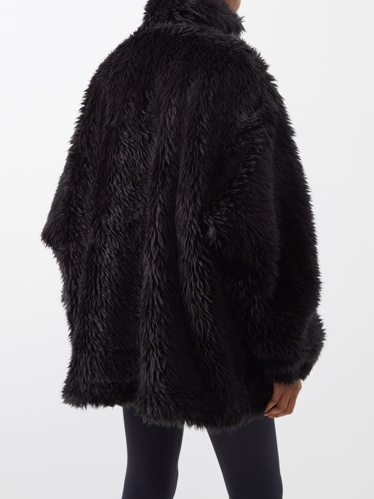 BALENCIAGA Faux-Fur Jacket | endource