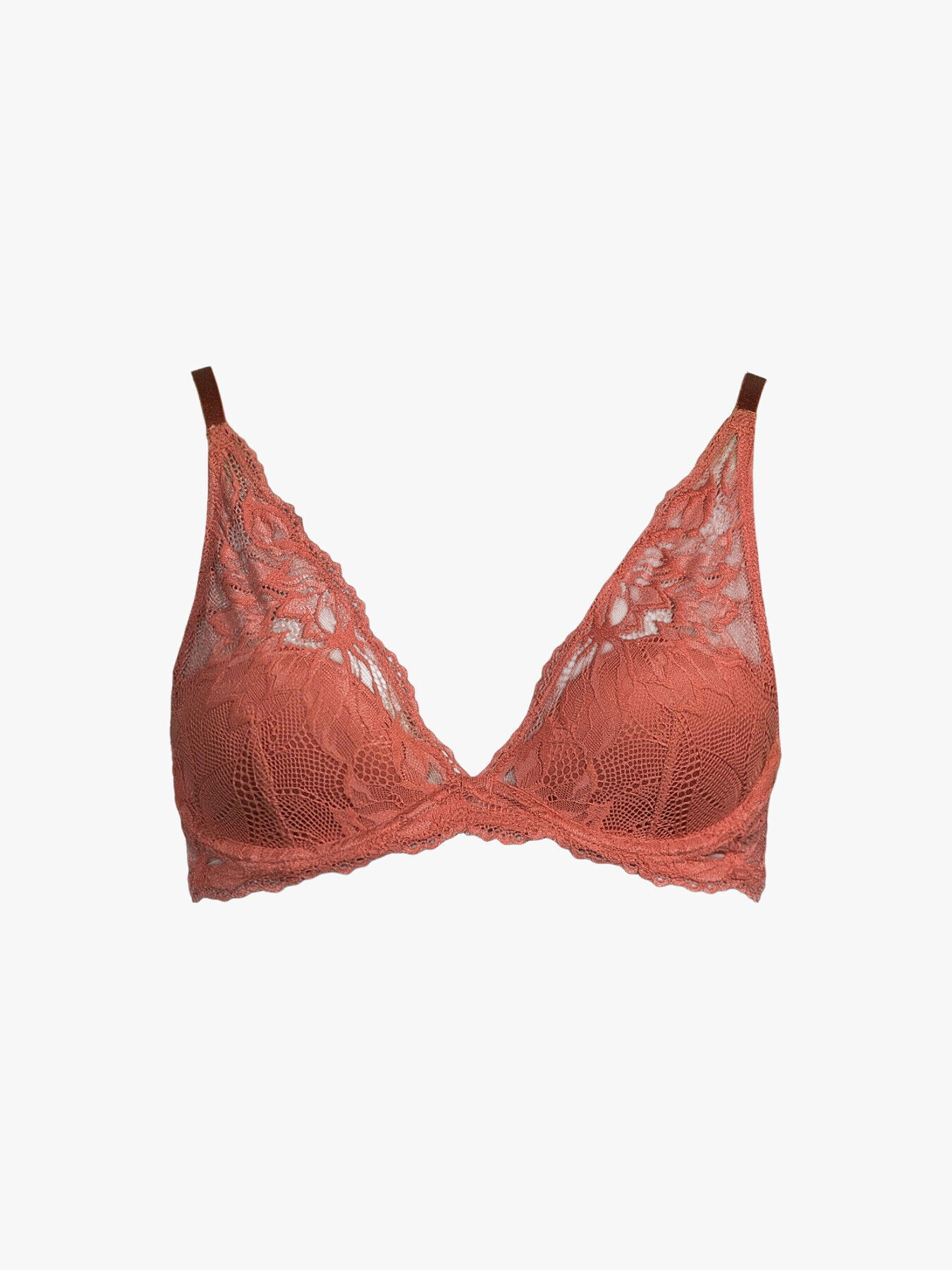 Calvin Klein Sed Comfort Lotus Lift Demi Bra In Dusty Copper Endource 4430