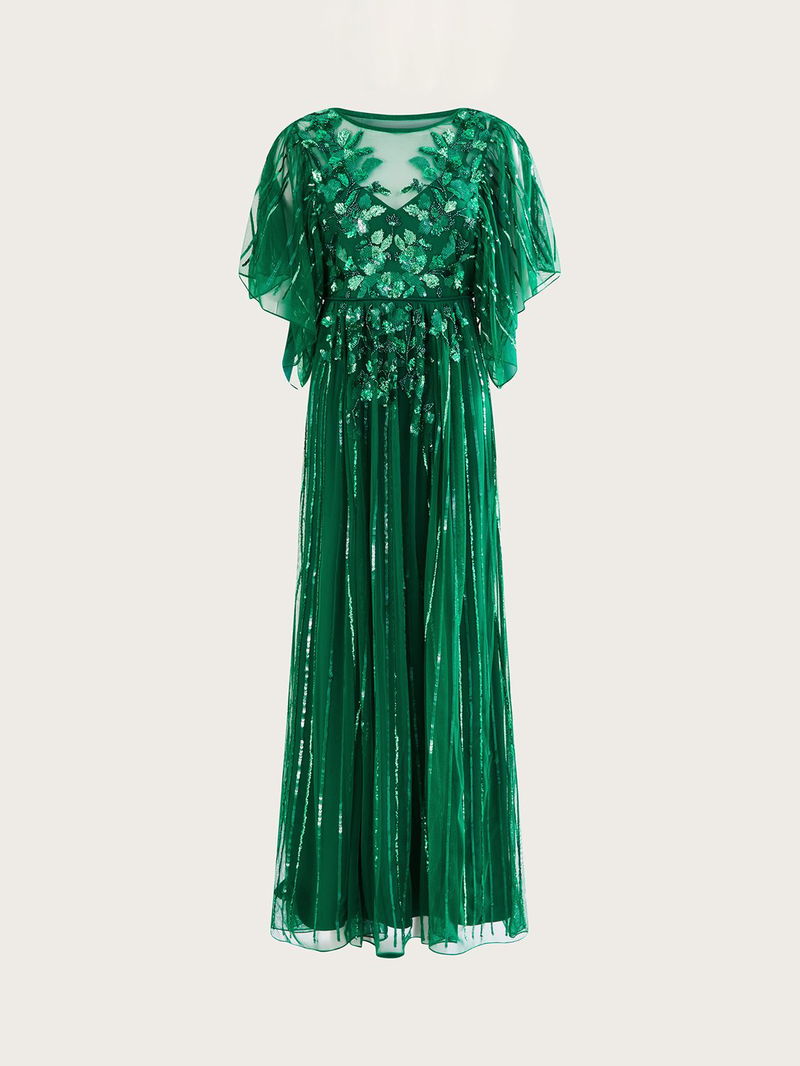 monsoon green sequin dress Buy Monsoon Green Strappy Sequin High Low Prom Dress from Next USA