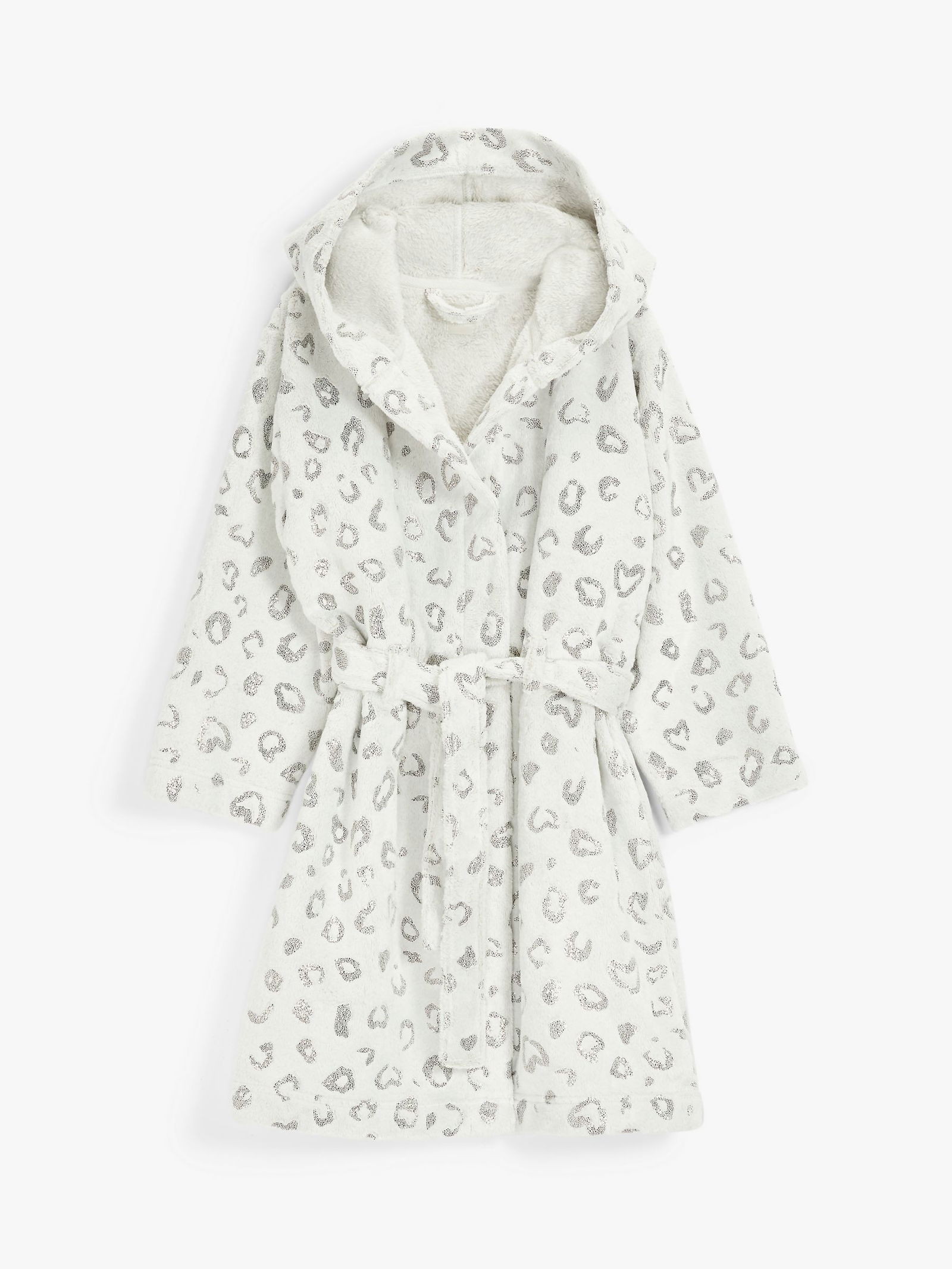 grey leopard print dressing gown Katherine Black and silver leopard print maxi dress XSmall main image 1