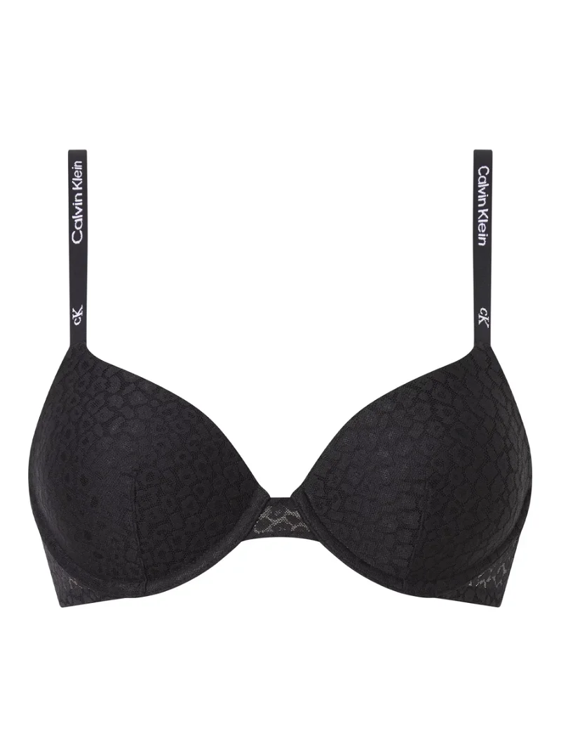 Calvin Klein CK96 unlined demi bra in black