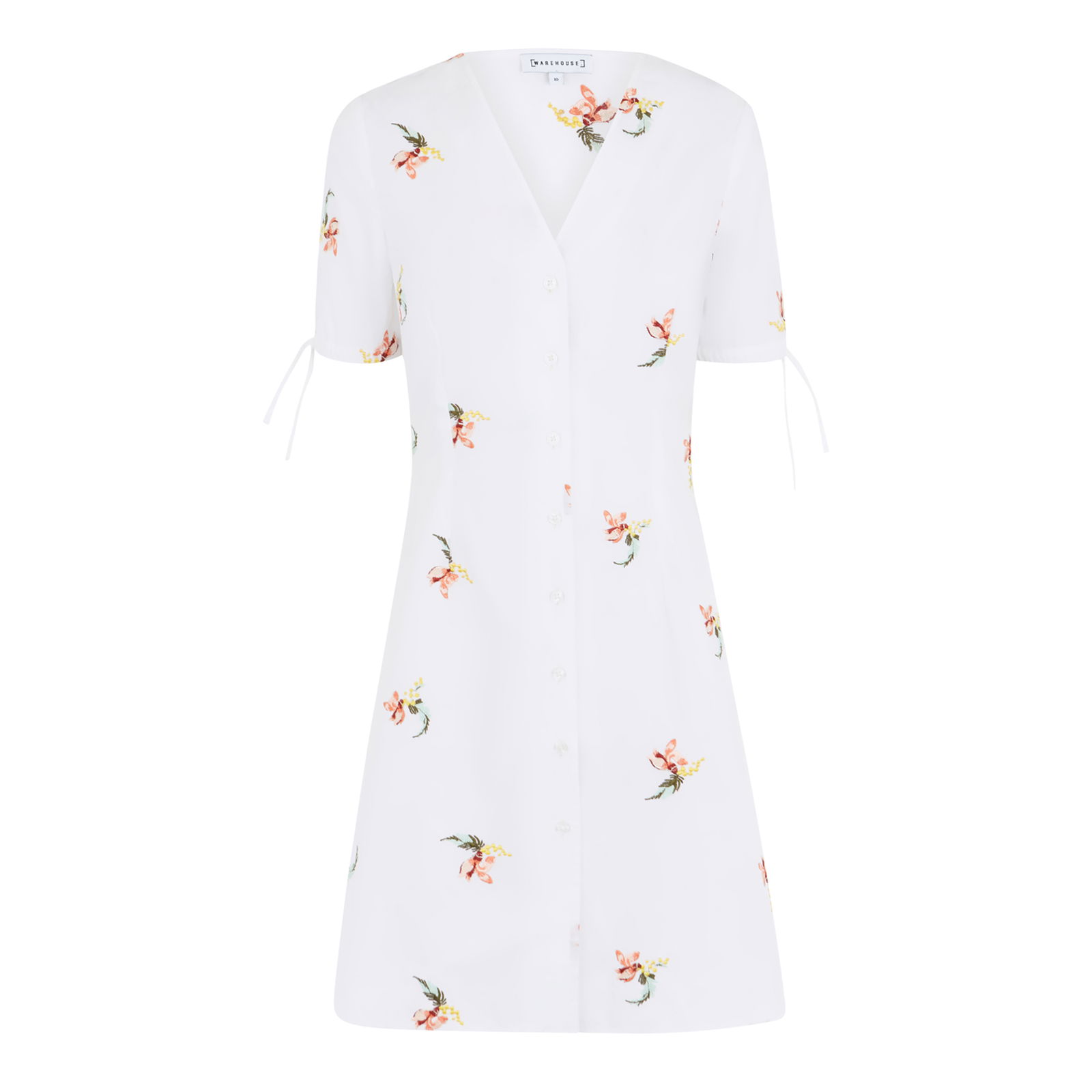 WAREHOUSE Embroidered Dress | endource