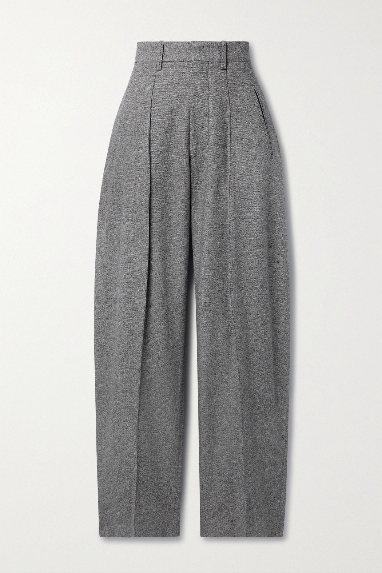 Barrie wide-leg wool-crepe pants