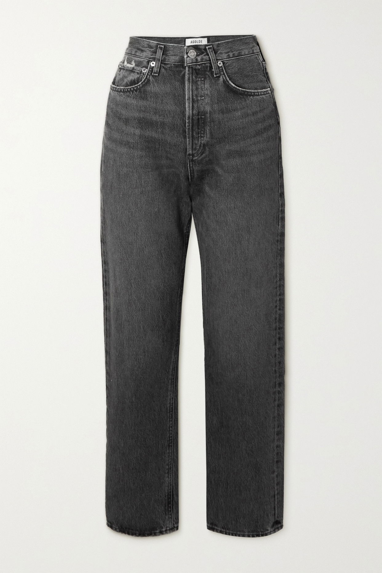 AGOLDE '90s Pinch Waist High-Rise Straight-Leg Organic Jeans in