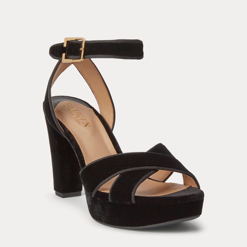 Sandales à Talons Wear. Ever. Sasha - Taille 9.5 M (US) - Noir - Portées Une Seule Fois
