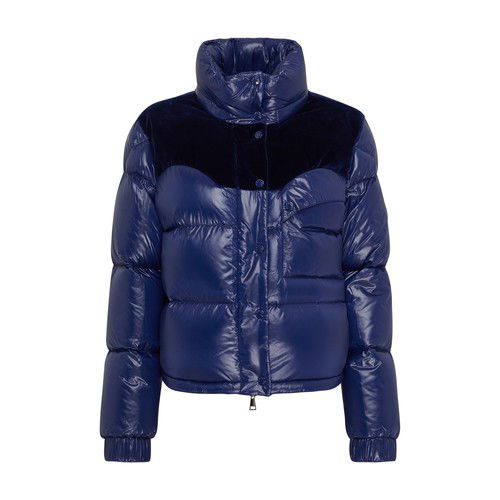 MONCLER Narmada Down Jacket in Navy Blue | Endource