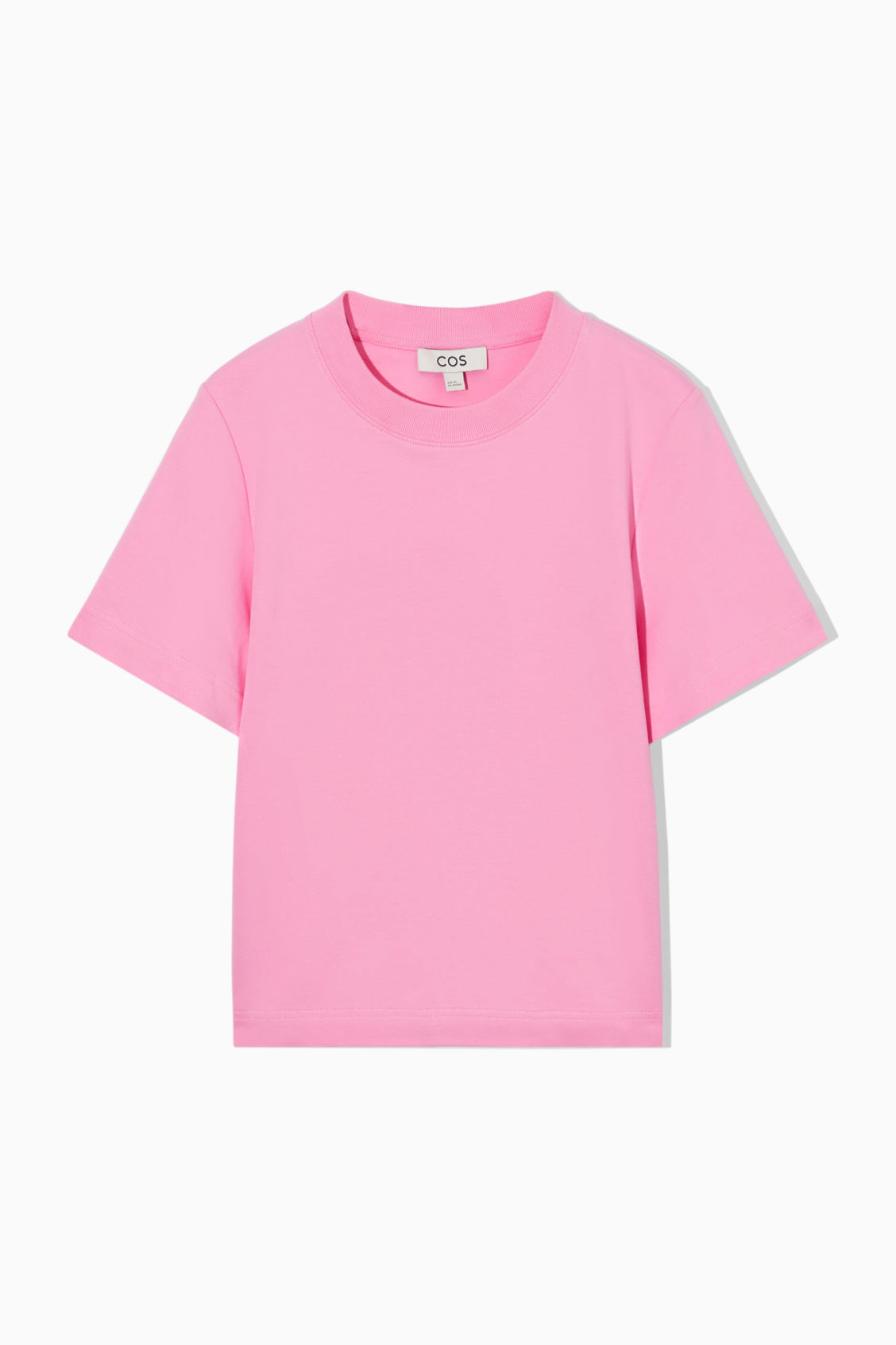 COS Heavyweight T-Shirt in LIGHT PINK | Endource