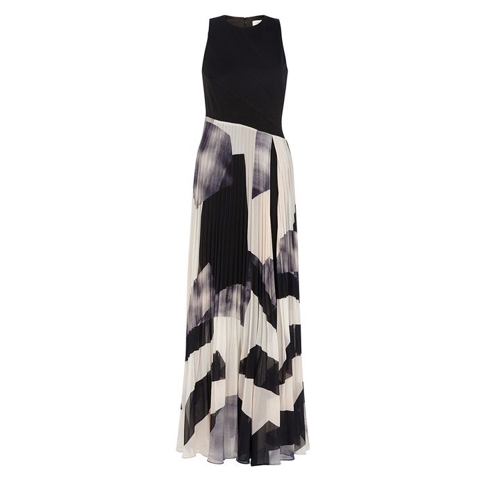 chinese dress ladies Black Stripe Halter Maxi Dress - All Dresses