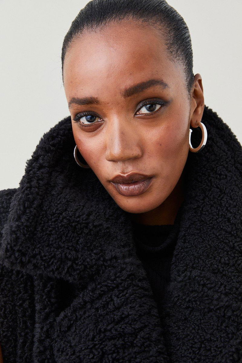 KAREN MILLEN Longline Cosy Gilet Endource