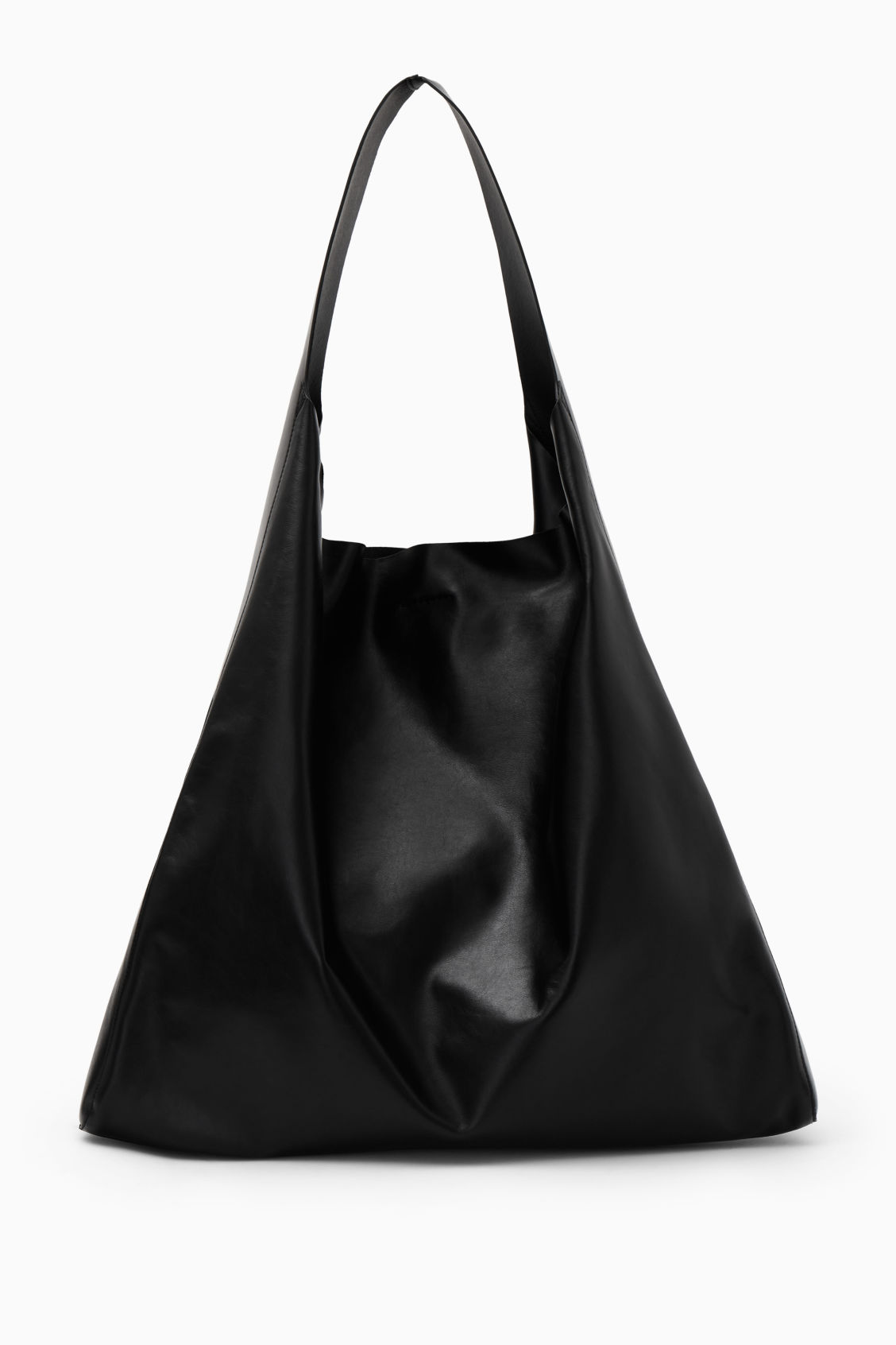 COS Oversized Slouchy Leather Tote endource