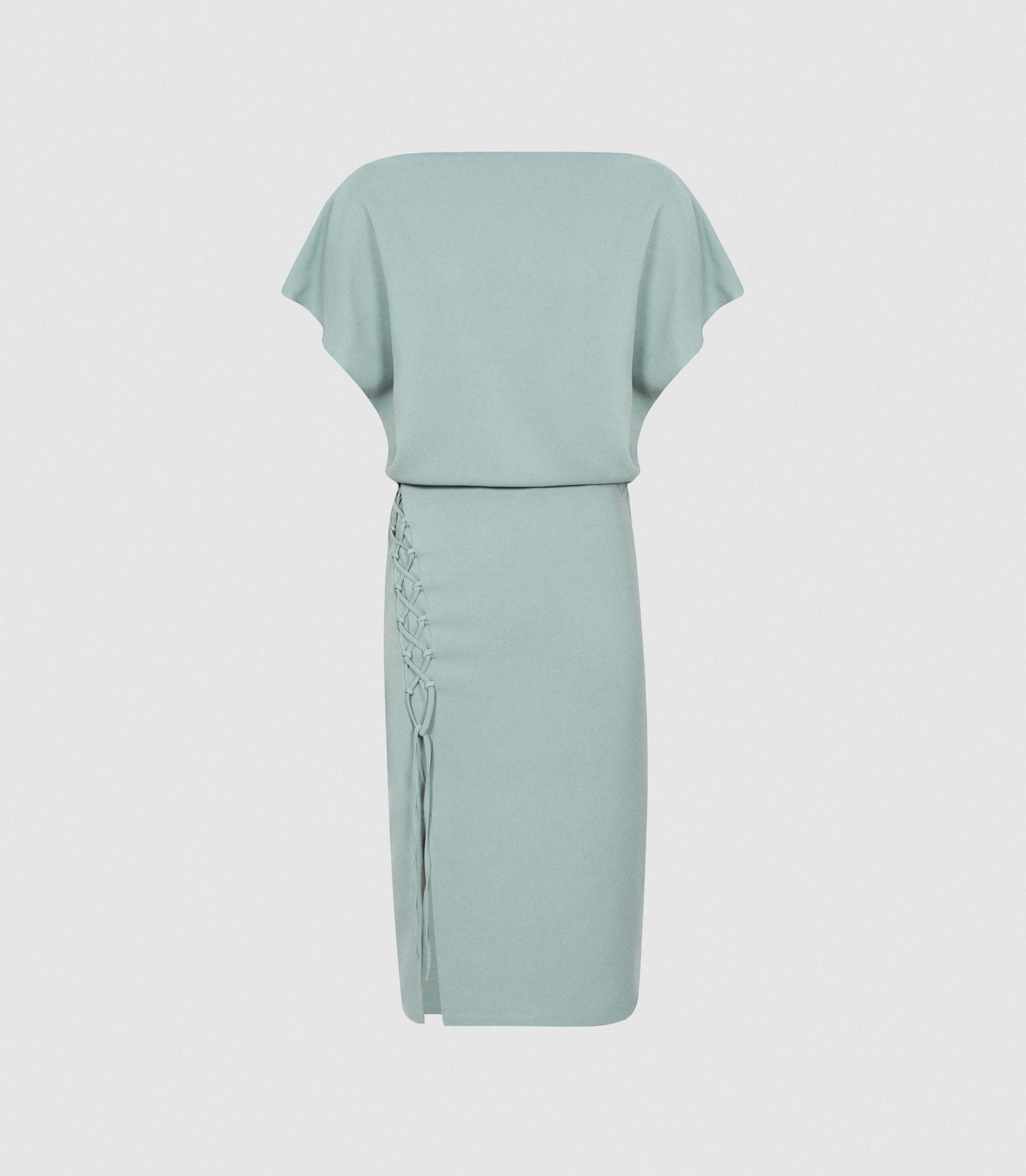 REISS Theodora Waist Detail Dress | endource