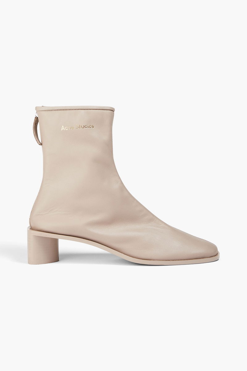 ACNE STUDIOS Leather Ankle Boots endource