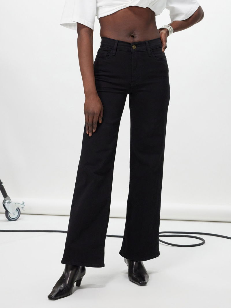 Le Slim Palazzo Jeans