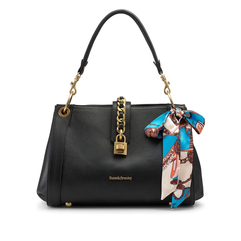 RUSSELL & BROMLEY Lock It Midi Chain And Lock Crossbody Endource