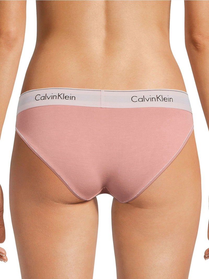 Calvin Klein Modern Cotton High Waisted Bikini Briefs, Black at John Lewis  & Partners