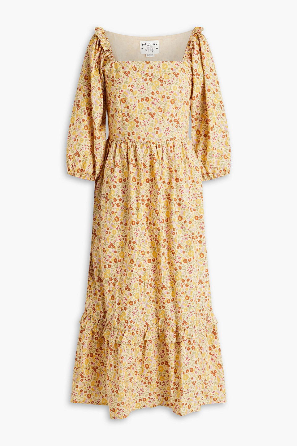 meadows midi dress Sweet Meadows Floral Midi Dress