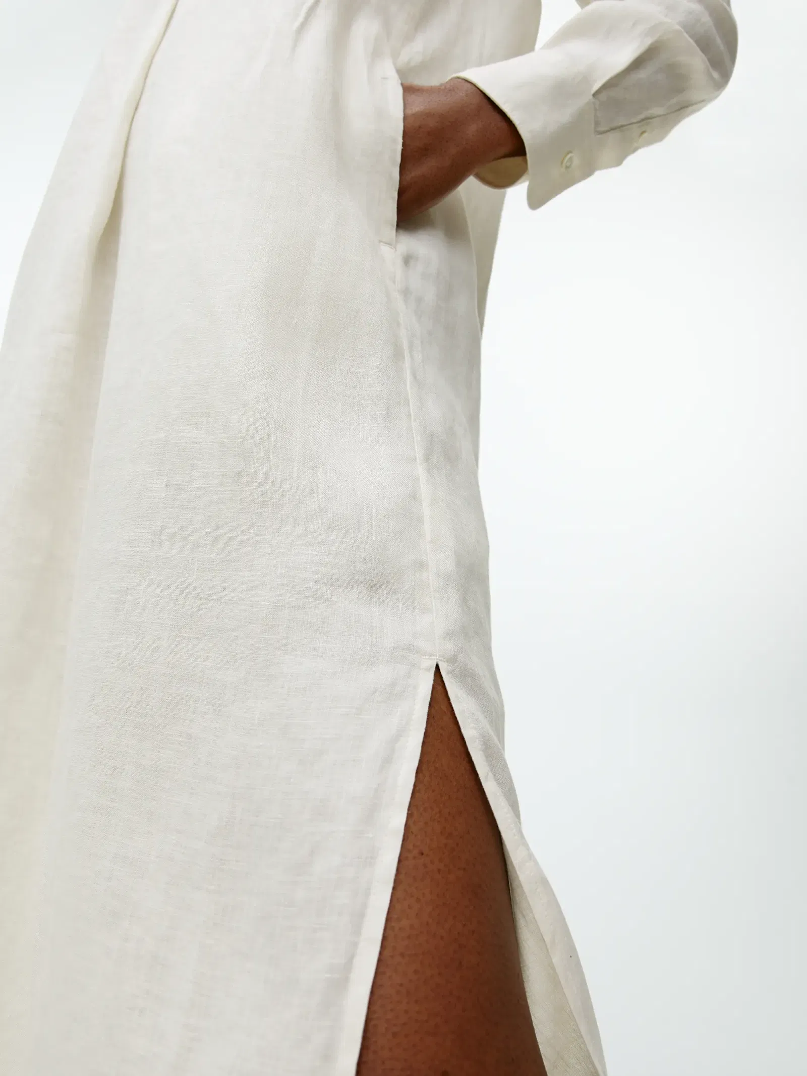 ARKET Linen Tunic Dress | endource
