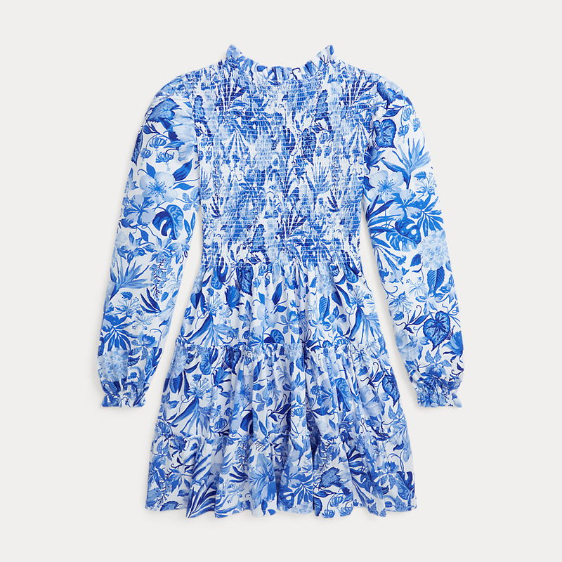 princess polly baby blue dress Lauren by Ralph Lauren | Floral Belted Dress | Women | Blue/White