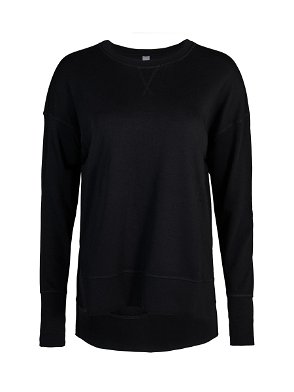 After Class Crop Sweatshirt - Black