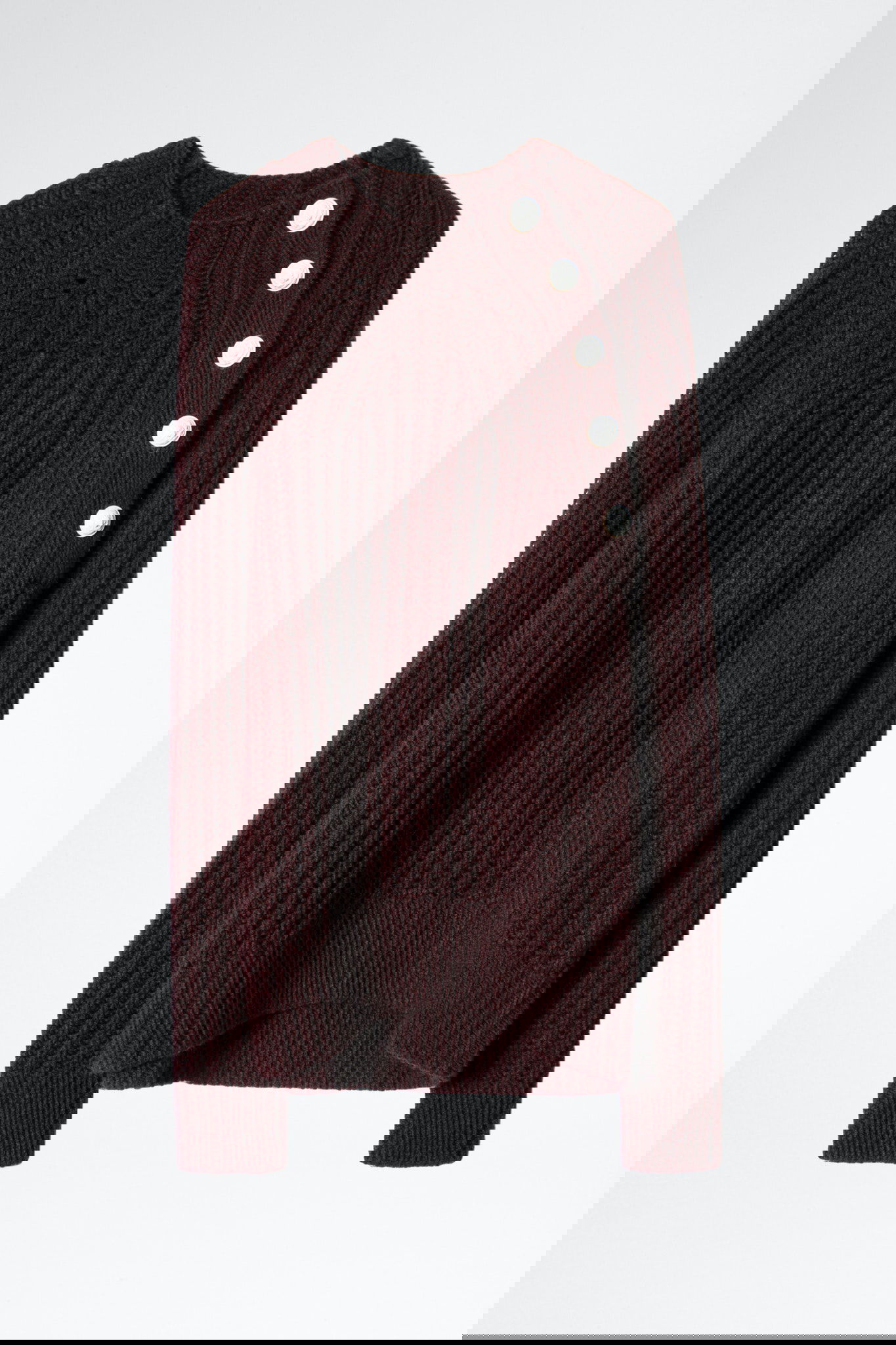 ZADIG & VOLTAIRE Coleen Sweater in Burgundy | endource 