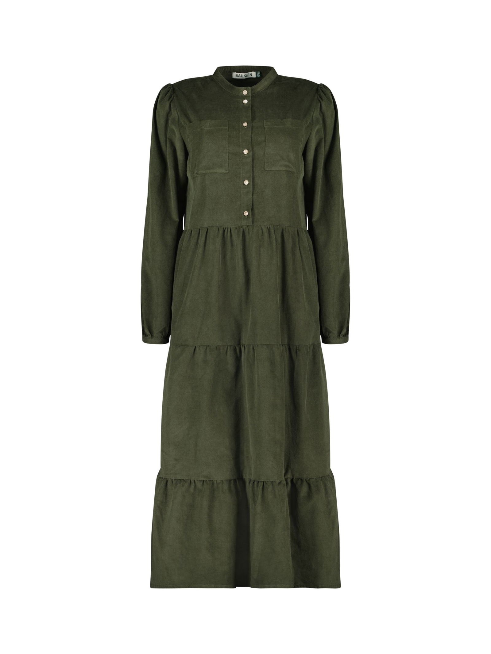 green emerald velvet dress Kaydence Printed Midi Tea Dress with Livaeco - Green Shadow Spot